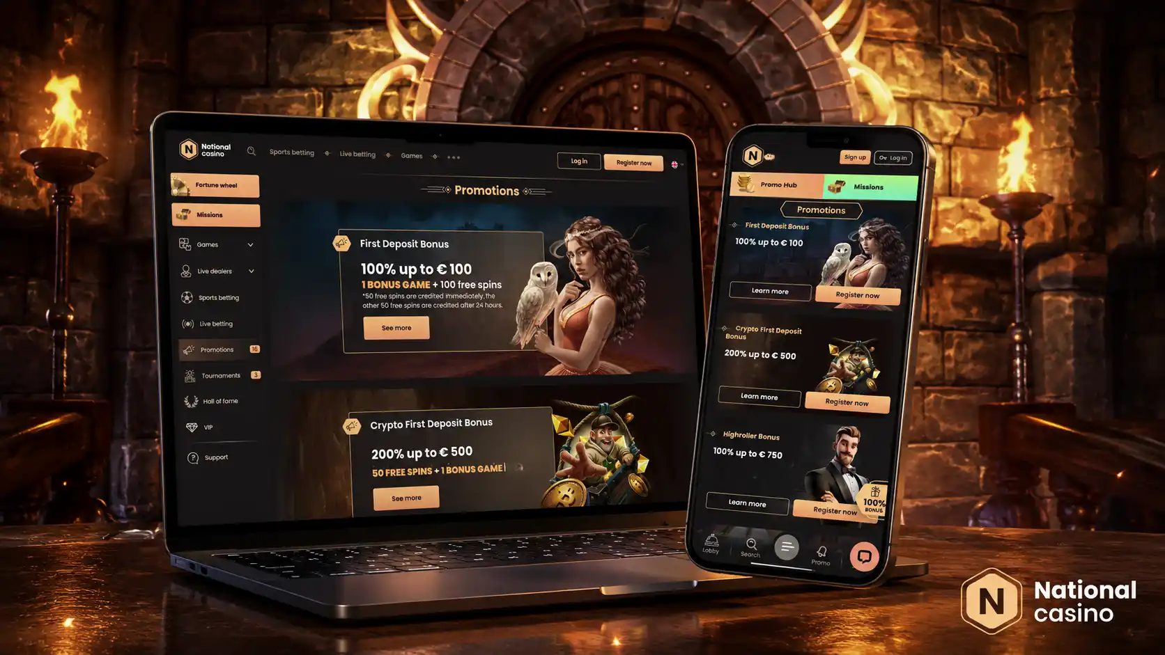 Promoții săptămânale de la National Casino